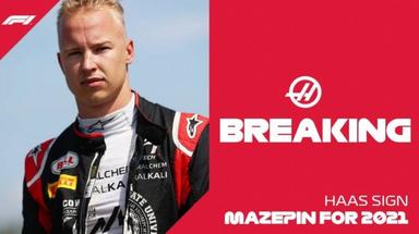 哈斯车队签约F2车手马泽平，下赛季代表哈斯出战F1比赛