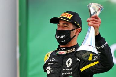 F1德国站雷诺F1车队重返领奖台 里卡多勇夺季军 