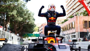  F1摩纳哥大奖赛维斯塔潘夺冠军，F1车手积分排行榜升至榜首