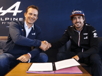 F!官宣!费尔南多-阿隆索与Alpine车队续约至2022赛季 