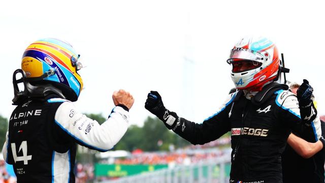 F1匈牙利站奥康夺冠，阿隆索与汉密尔顿让比赛更精彩